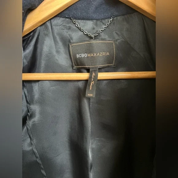 BCBG MaxAzria Cropped Wool Coat - Picture 7 of 8